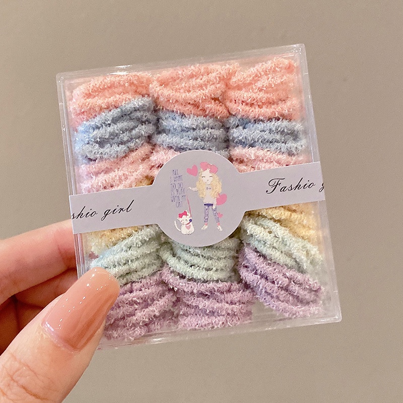 Set 90/60 Dây Thun Cột Tóc Phong Cách Hàn Quốc Thời Trang