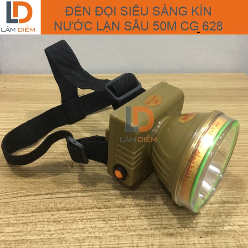 ĐÈN PIN ĐÈN ĐỘI CHỐNG NƯỚC LẶN SÂU CG 628 CÔNG SUẤT 60W