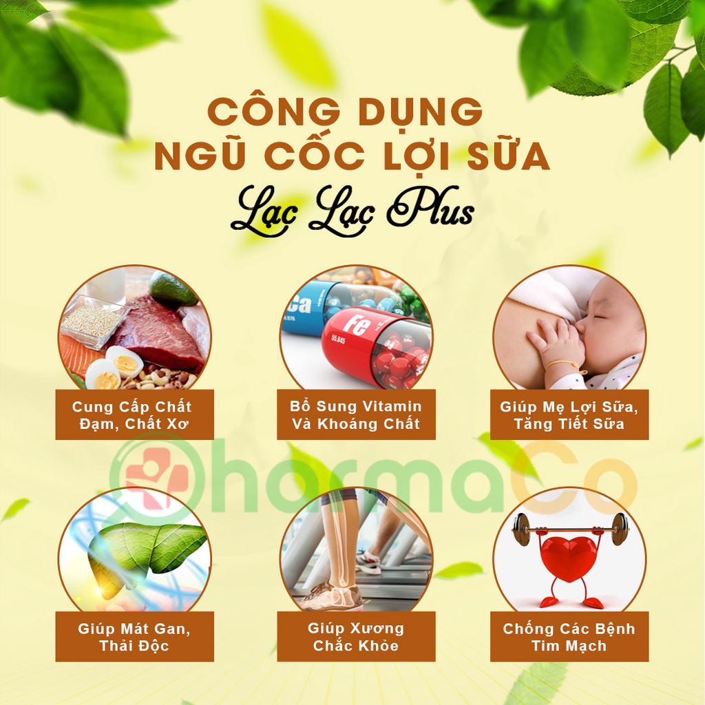 Ngũ Cốc Lạc Lạc - Dinh Dưỡng Cho Mẹ Và Bé