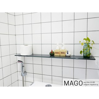 Kệ kính nhà vệ sinh - kệ kiếng phòng tắm