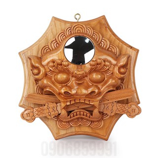 Hổ phù,minh kính,bát quái - Gỗ Gụ