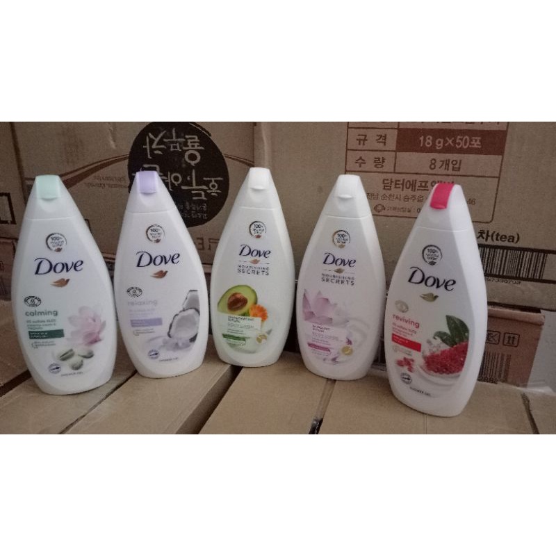 Sữa tắm dove Đức 500ml đủ mùi