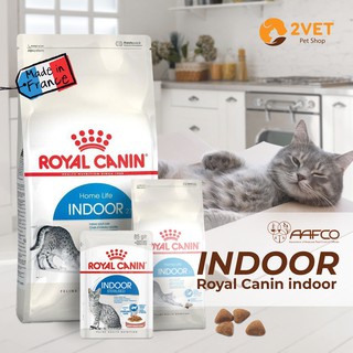 Hạt khô dành cho mèo royal canin indoor từ 1-7 tuổi - gói 2kg - đồ ăn bổ sung dinh dưỡng
