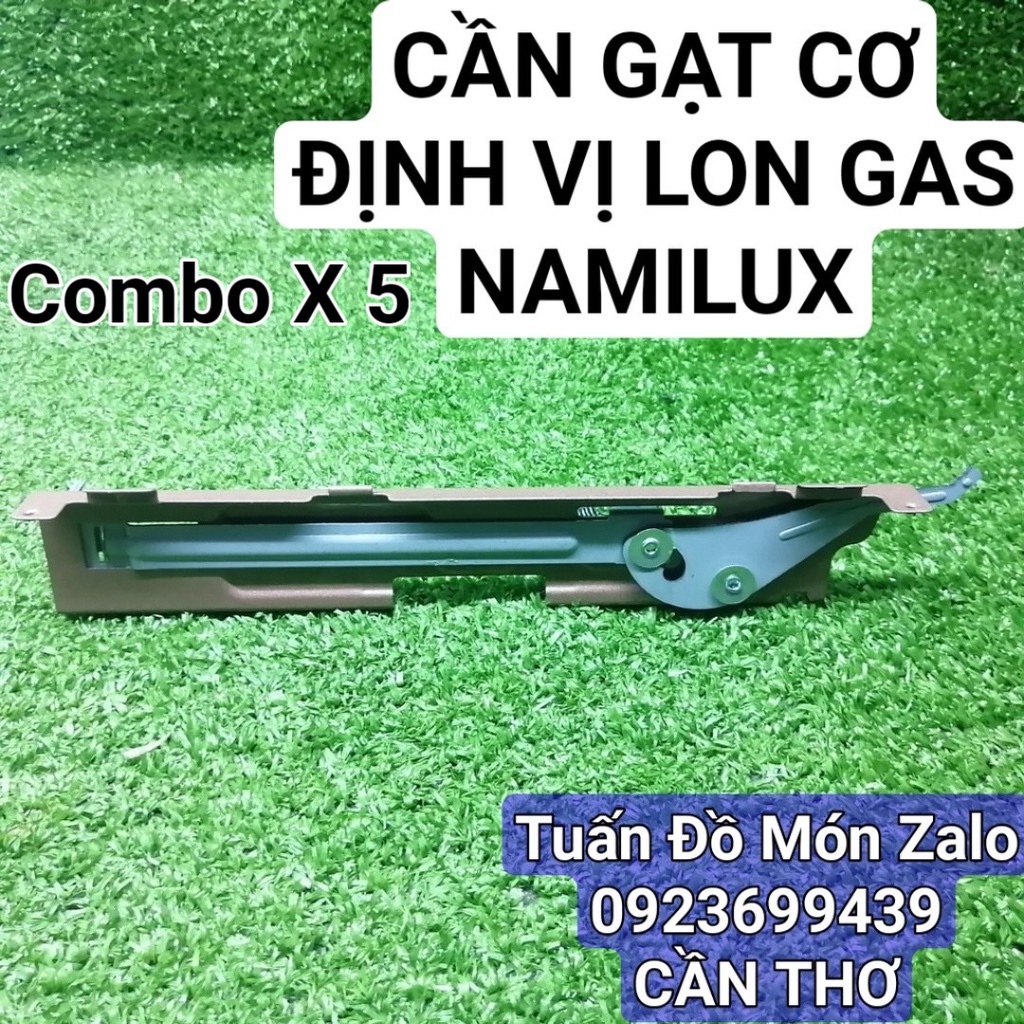 Combo X 5 Cần gạt cơ định vị lon gas dùng cho bếp ga du lịch namilux phụ kiện phụ tùng linh kiện chính hãng