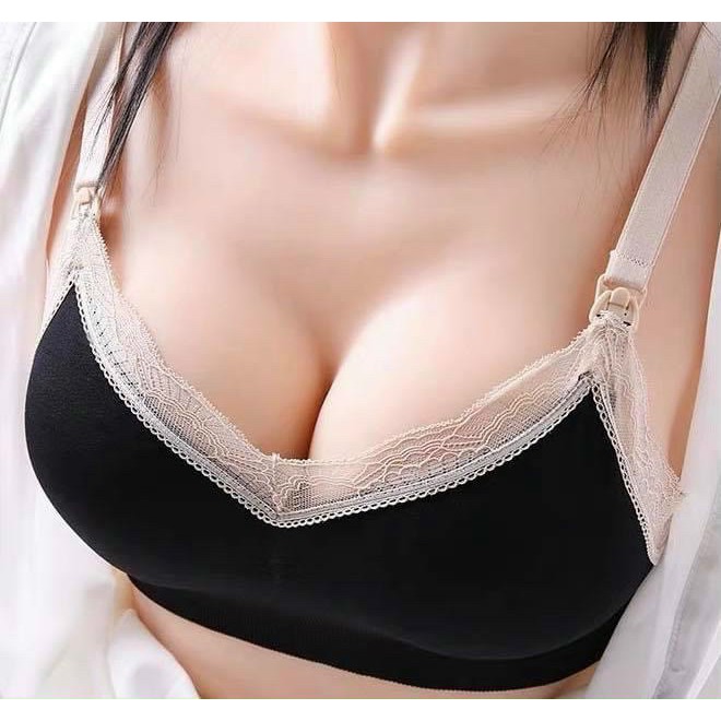 Áo bra không gọng, mút mỏng dành cho ngực to, ngực bầu và cho con bú