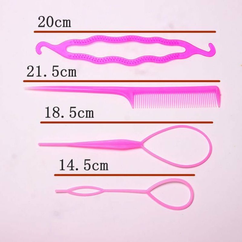Set 4 dụng cụ hỗ trợ tạo kiểu tóc