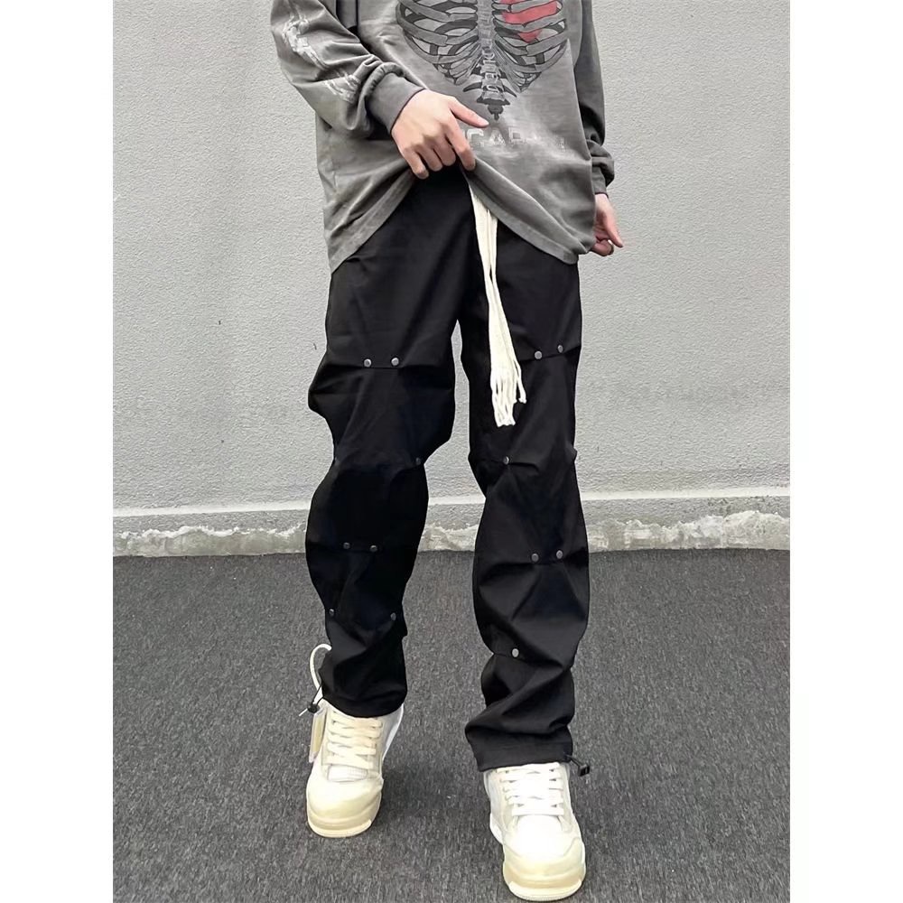 Quần Dài Ống Rộng Phong Cách Hip Hop Thời Trang Cá Tính