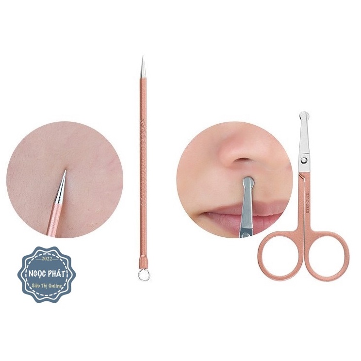 BỘ CẮT, BẤM DŨA MÓNG TAY 3DM NAIL CARE 18 MÓN TIỆN DỤNG