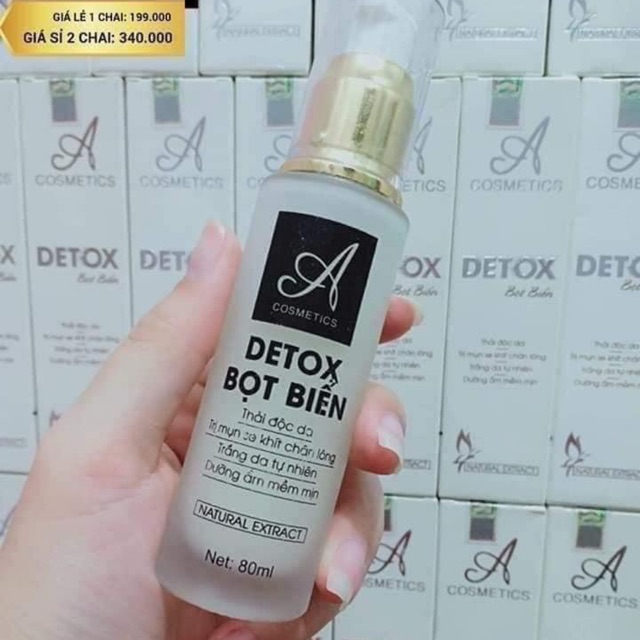 Detox bọt biển A chính hãng