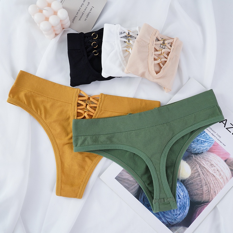 Quần lót lọt khe Ecmln gợi cảm cho nữ tùy chọn màu sắc