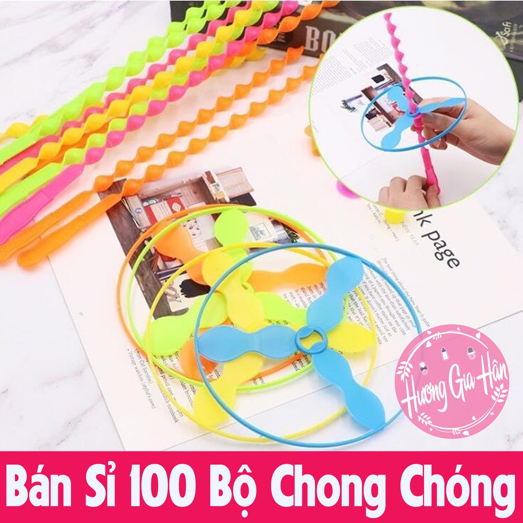 Bán Sỉ 100 Bộ Chong Chóng Vuốt Xoay Bay Lên Trời Vui Nhộn - goodbaby, luvamo, hanhdecal, shop mẹ xôi