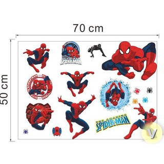 Decal dán tường Người nhện Spider man