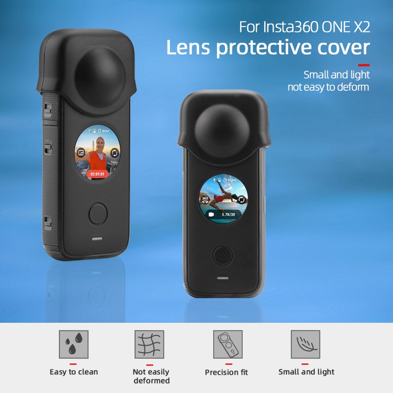 Vỏ Bảo Vệ Ống Kính Insta360 One X2 Panoramic Camera # G0Vn