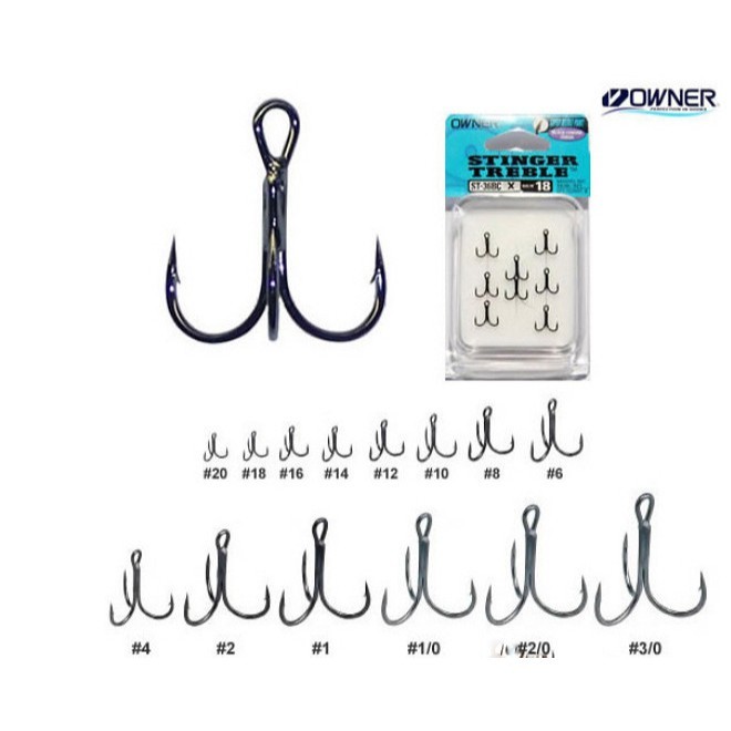 LƯỠI BA TIÊU OWNER FISHING HOOK ST-36BC