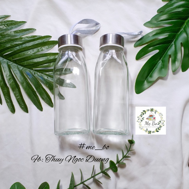 CHAI THUỶ TINH VUÔNG/TRÒN 350ml/310ml