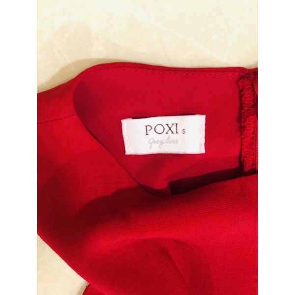Váy Poxi Dự Tiệc - Size S - Đỏ