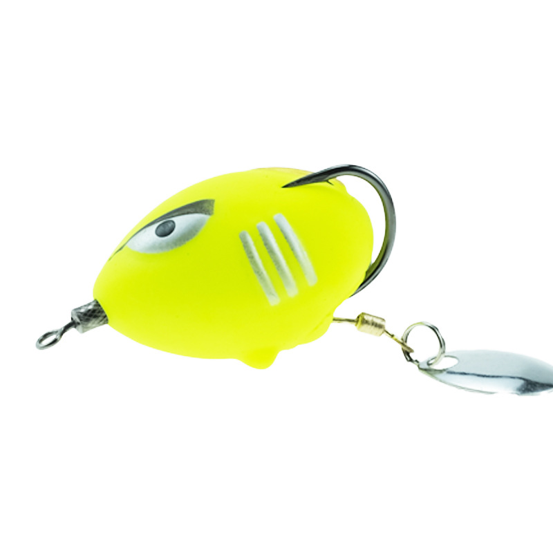 Mồi Giả Câu Cá Hình Ếch Mềm 3cm 5g