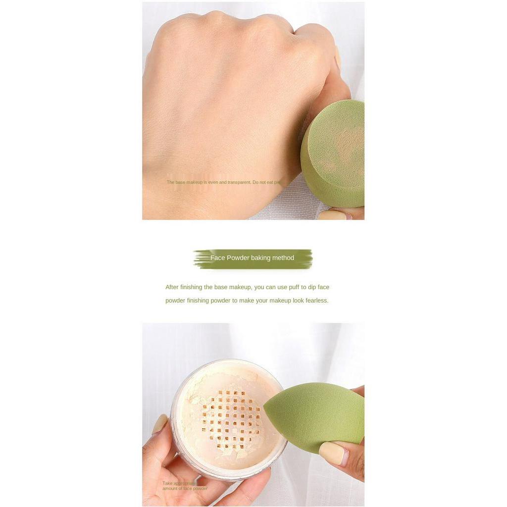 Bộ mút trứng trang điểm mềm mại hình giọt nước