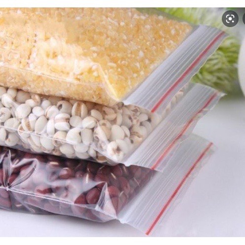 100G TÚI ZIP VIỀN ĐỎ ĐỰNG THỰC PHẨM