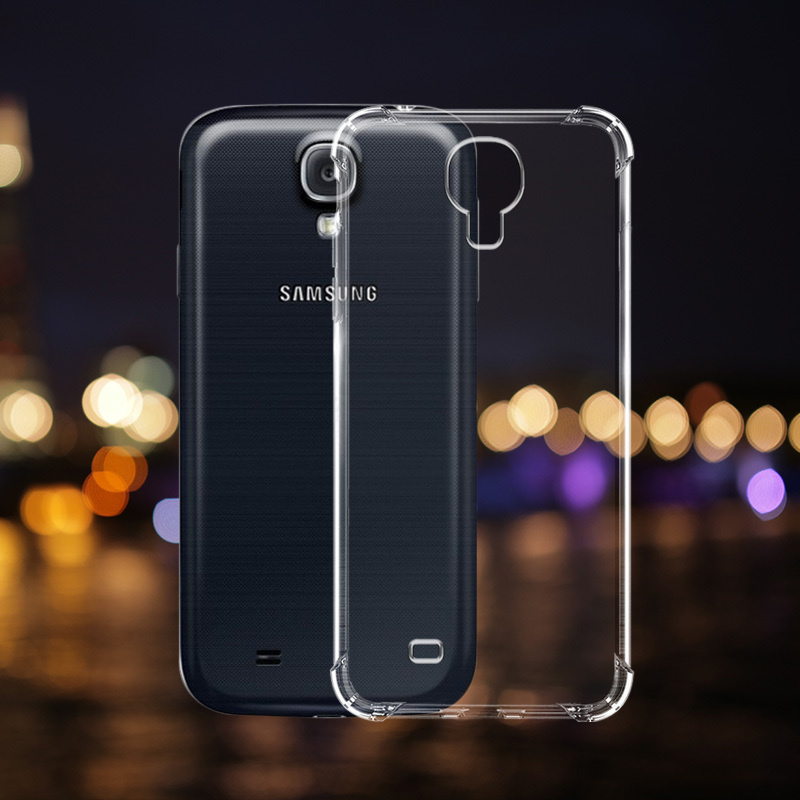 Ốp Điện Thoại Tpu Dẻo Trong Suốt Siêu Mỏng Chống Sốc 4 Góc Cho Samsung Galaxy S4