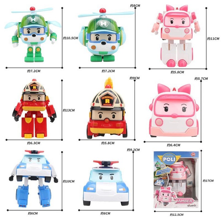 Robocar Poli và những người bạn-Biệt đội biến hình 2 trong 1