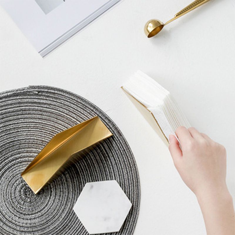 Giá Đỡ Khăn Giấy Hình Tam Giác Bằng Thép Không Gỉ