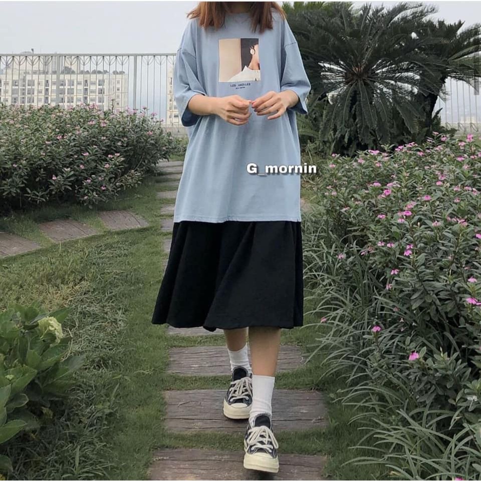 [Hàng có sẵn] Chân váy dài chất đũi mát | BigBuy360 - bigbuy360.vn