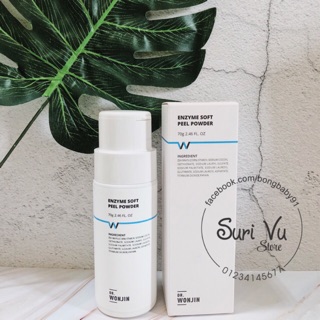 [MẪU MỚI] Bột rửa mặt kiêm tẩy da chết làm sạch sâu DR.WONJIN SOFT PEEL ENZYME POWDER
