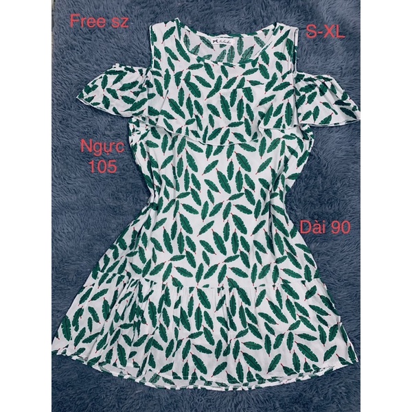 Đầm rớt vai