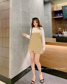 Áo Sơ Mi Phối Kaki