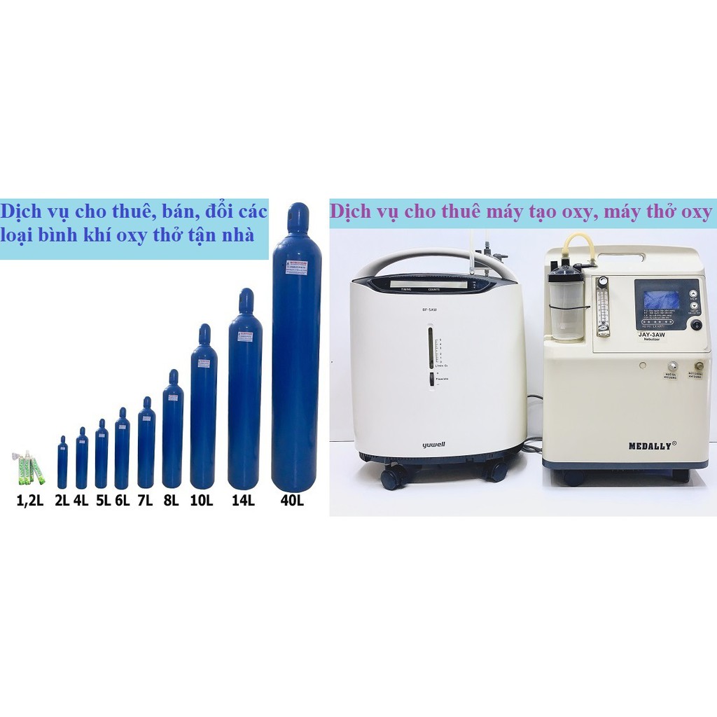 Đồng hồ oxy, Van oxy tặng kèm dây thở