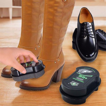 Xi mút đánh bóng giày da, túi xách siêu tốc có hộp đựng