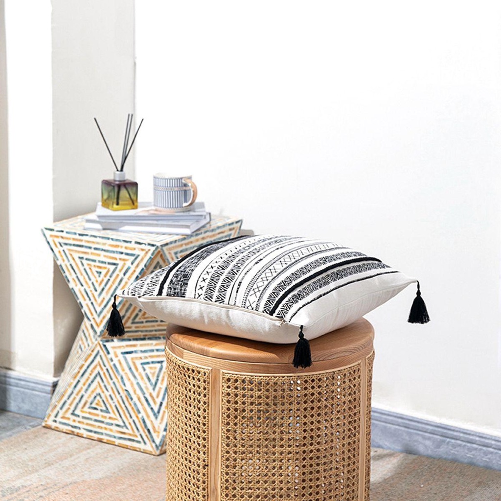 Vỏ Gối Mềm Mại Trang Trí Phòng Khách Phong Cách Boho