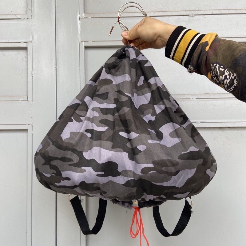 Balo đeo lồng bẫy, lụp chim chào mào, chích chòe , tiện lợi chất liệu vải chống nước siêu bền