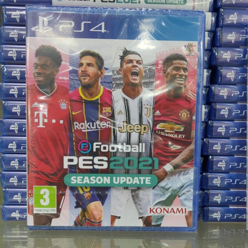 Máy Chơi Game Ps4 - Game Pes 2021- Region 2 Mới