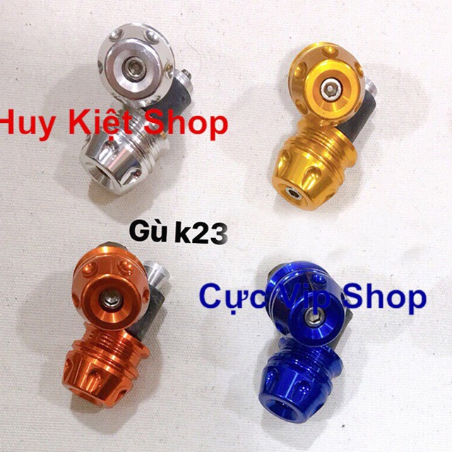(Dùng cho tất cả các loại xe) Gù Tay Lái Nhôm CNC K23 Cao Cấp