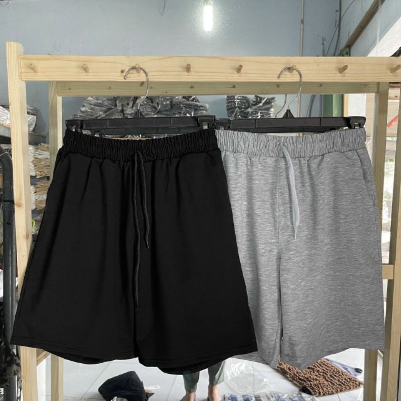 Quần Short thun nỉ unisex (Video thật)