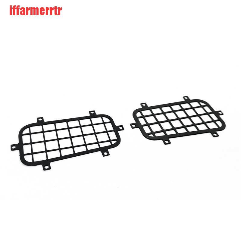 {iffarmerrtr}RC Metal Window Protective Mesh Net for TRX4 Land Rover Guard Rock Crawlers LKZ