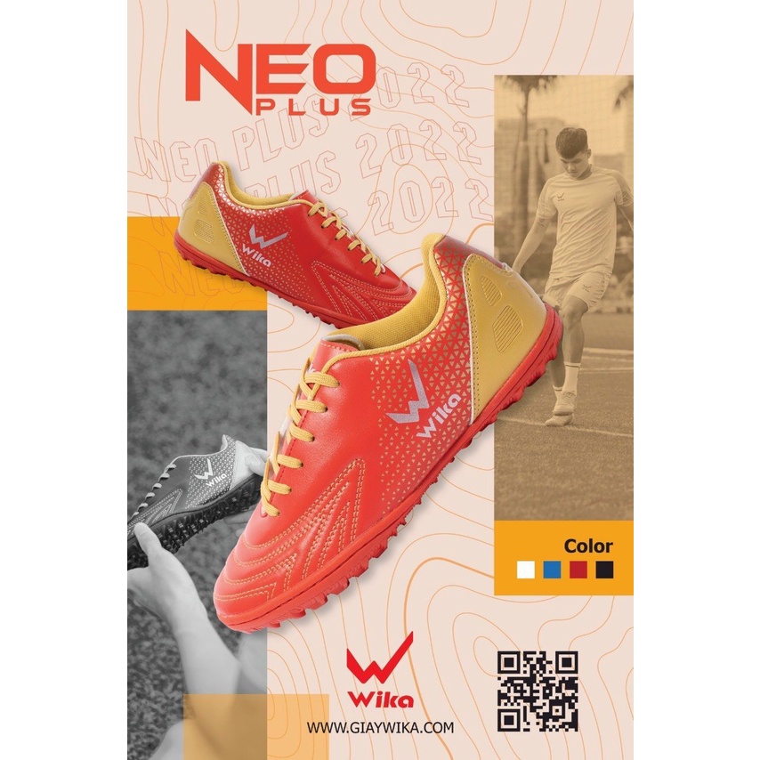 Giày Bóng Đá Chính Hãng Wika NEO Plus - Mẫu Mới Cao Cấp 2022