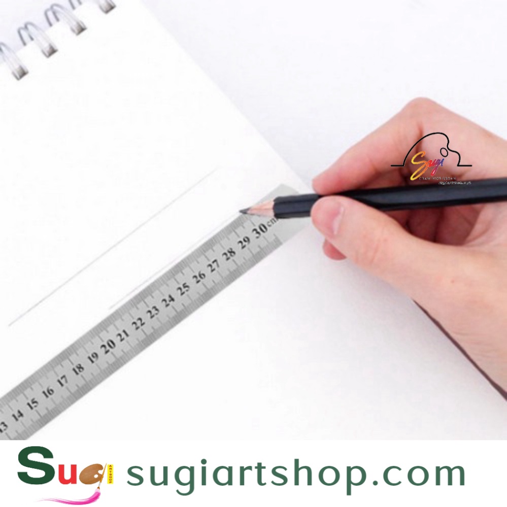 Thước sắt loại dày, thước sắt 30cm
