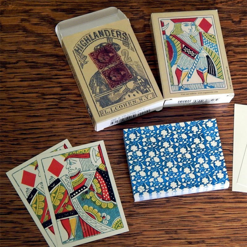 Bộ Bài 1864 Highlanders Poker Deck  - Bài Gốc Authentic Chính Hãng 100%