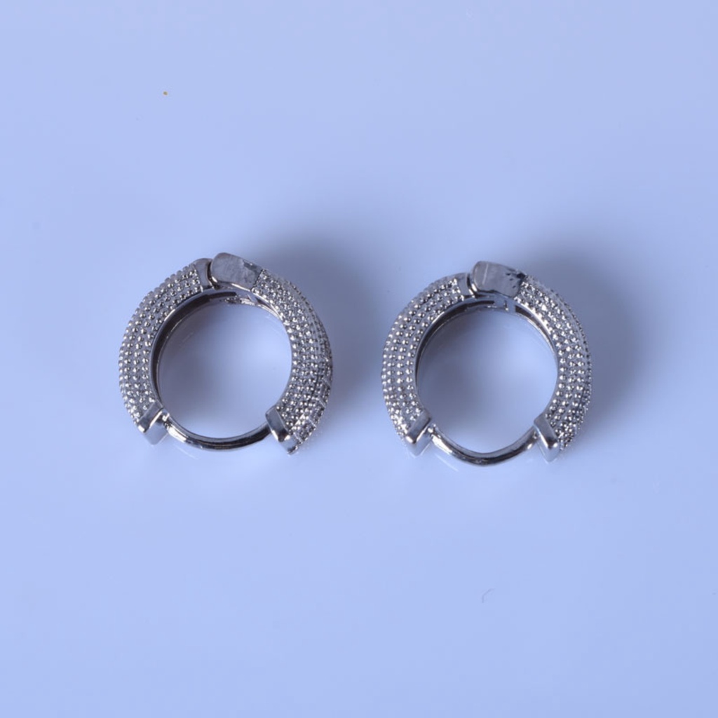 Bông Tai Đính Đá Lấp Lánh Thời Trang Cho Nữ