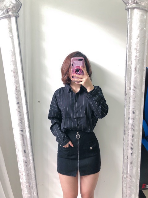 áo sơ mi mặc unisex big size nam nữ