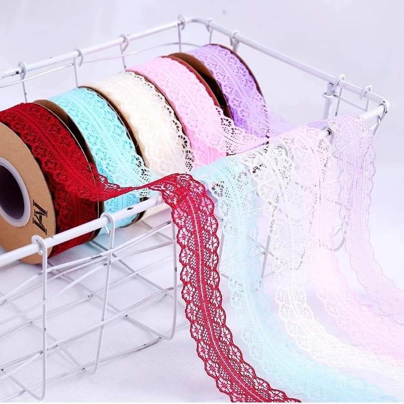 Ruy băng ren 3cm cuộn 50m