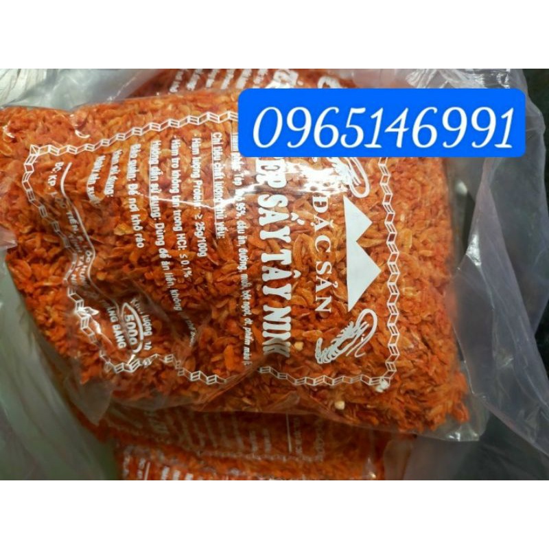 500g đặc sản tép sấy khô Tây Ninh 35k