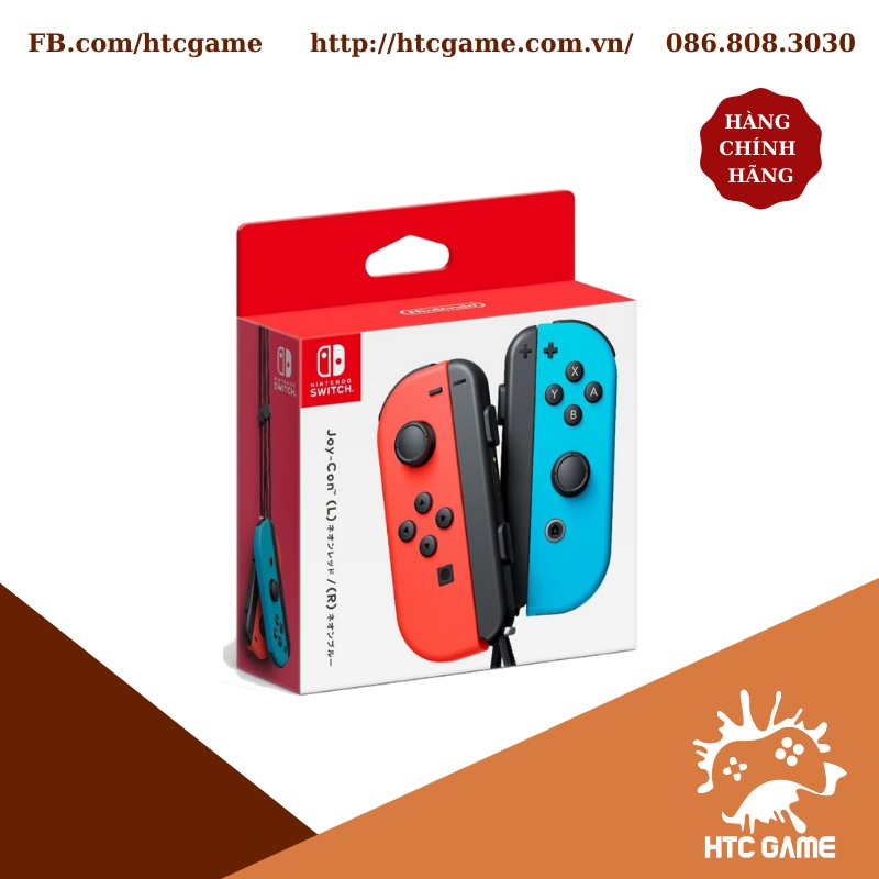 Tay Cầm Nintendo Switch Joy-Con Mới Full Box - Nhiều Màu