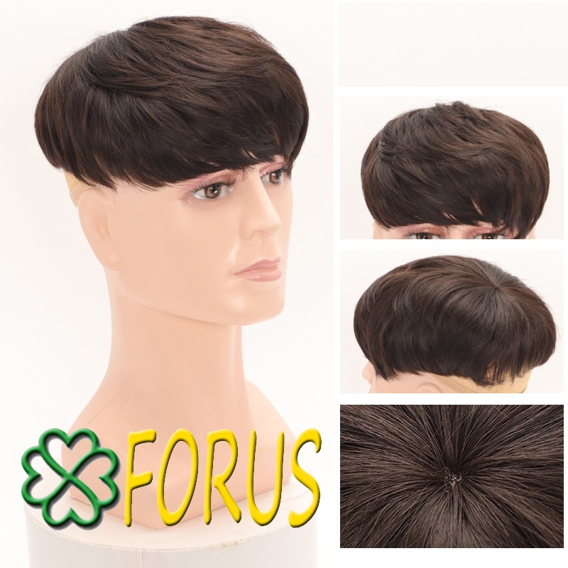 Phủ hói nam, tóc giả phủ hói nam😍FREESHIP😍 kẹp phủ hói nam Sỉ 100k