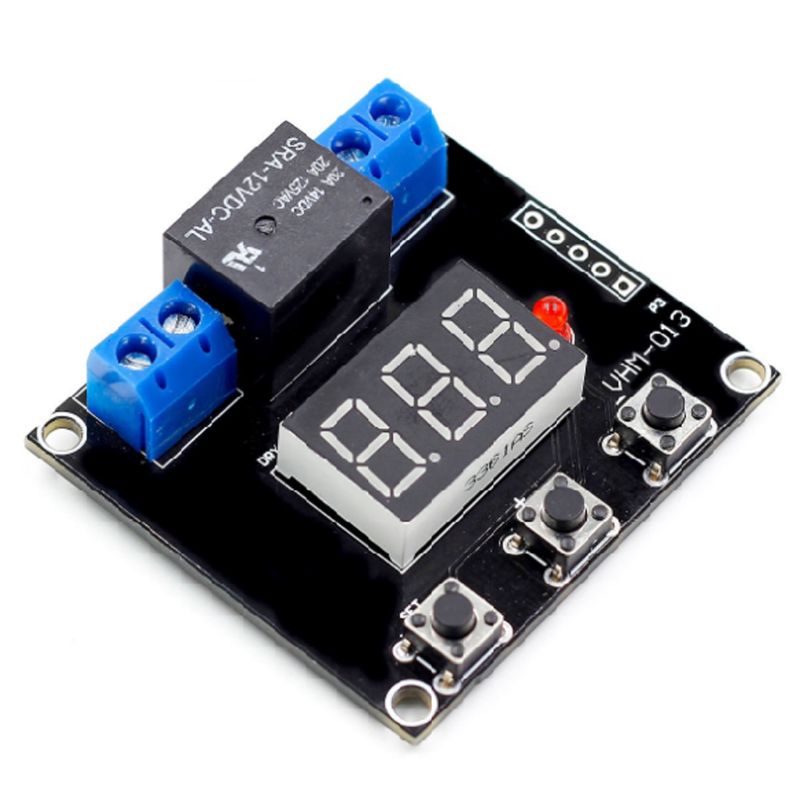 zong  Timer Down Countdown Switch Module 0-999 Minutes Setting Range Delay Board with Power Off Memory Function