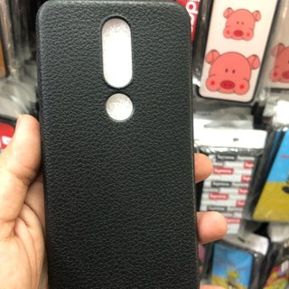 Ốp nokia X5(5.1plus),nokia5.1 , X6(6.1plus) ,Nokia 3.4,Nokia 5.4 dẻo silicon kiểu da