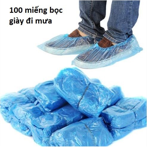 BAO NILONG BỌC GIÀY ĐI MƯA